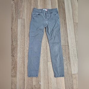 CABI High Skinny Grey Jeans Pants Hi Rise Casual Stretchy Size 4